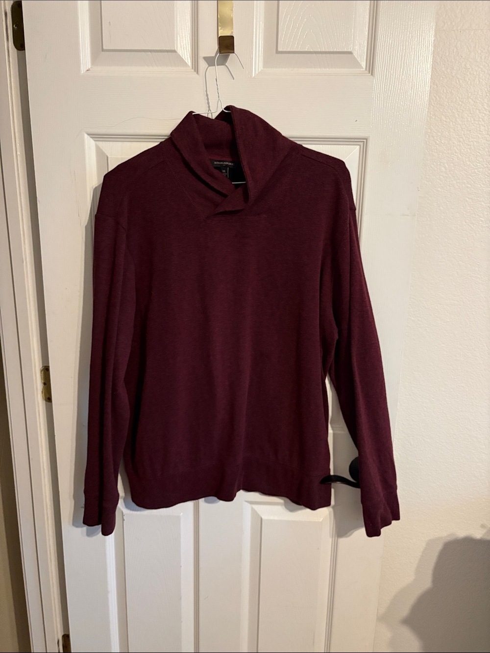 Banana Republic Merlot V-Neck Sweater